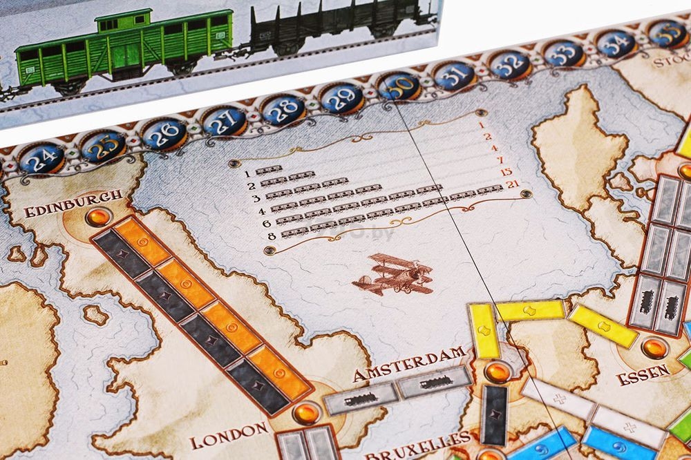 Игра настольная HOBBY WORLD Ticket to Ride Европа 3 издание (1032) - Фото 7