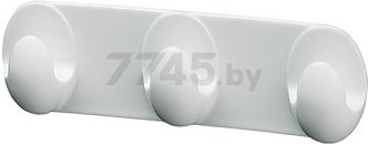 Вешалка для ванной BISK Trendy 3 крючка (05760)