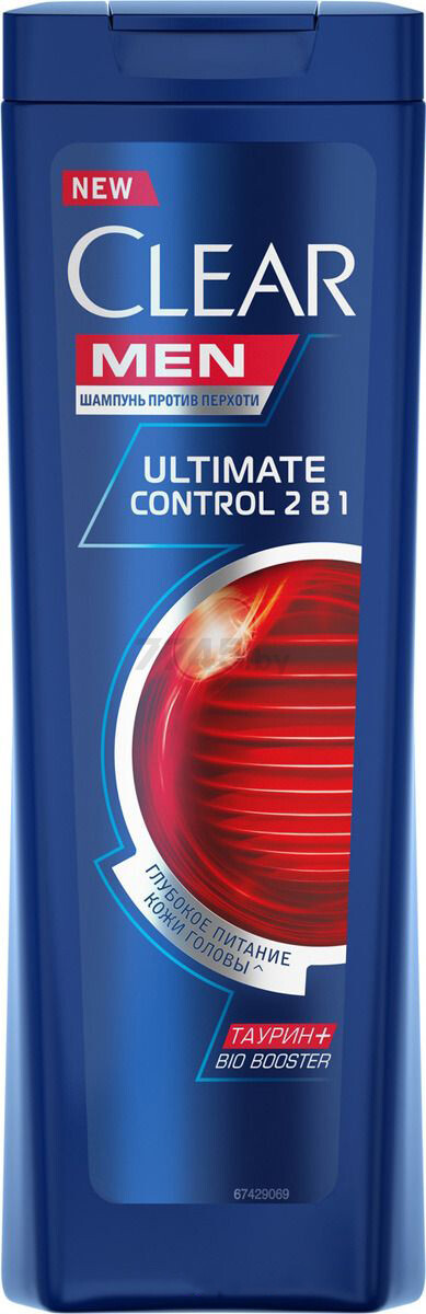 Шампунь-бальзам CLEAR Vita Abe Ultimate Control 2 в 1 400 мл (0031068524)