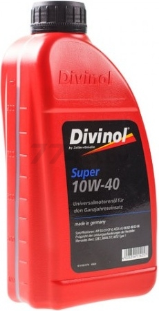 Моторное масло 10W40 полусинтетическое DIVINOL SUPER 1 л (49625-C069)