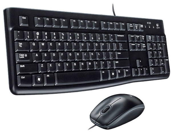 Комплект клавиатура и мышь LOGITECH MK120 (920-002561)