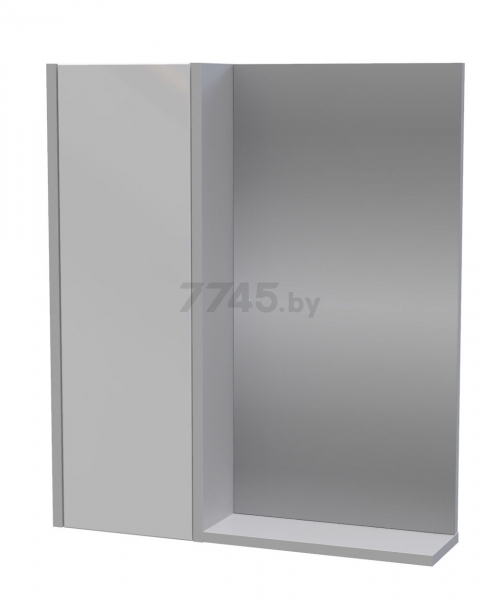 Шкаф с зеркалом для ванной АВН Line 60 L (112.21-01)