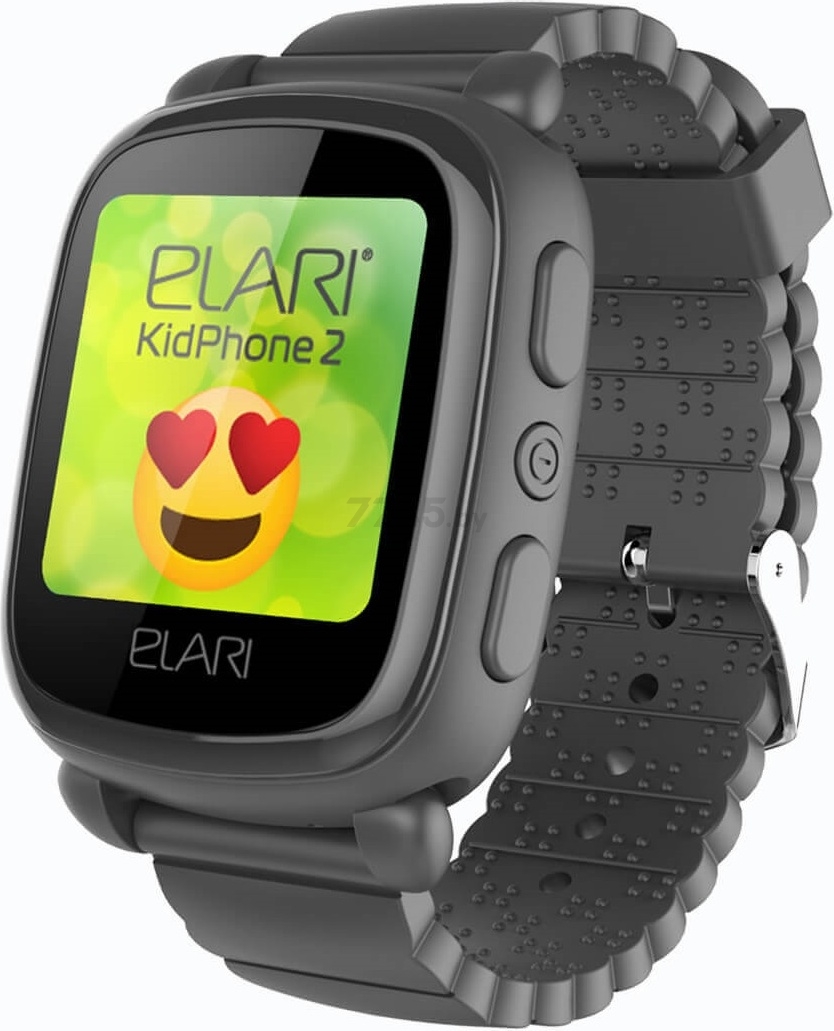 Умные часы детские ELARI KidPhone 2 KP-2 Black