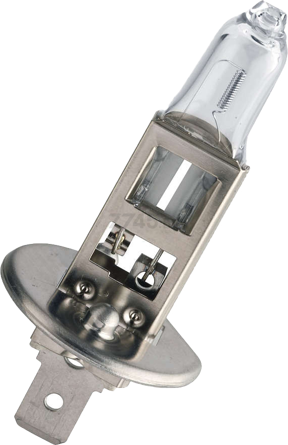 Лампа галогенная автомобильная PHILIPS LongLife EcoVision H1 2 штуки (12258LLECOS2) - Фото 2