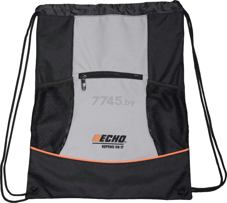 Рюкзак на шнуровке ECHO B-15 BKGY (C3000125)