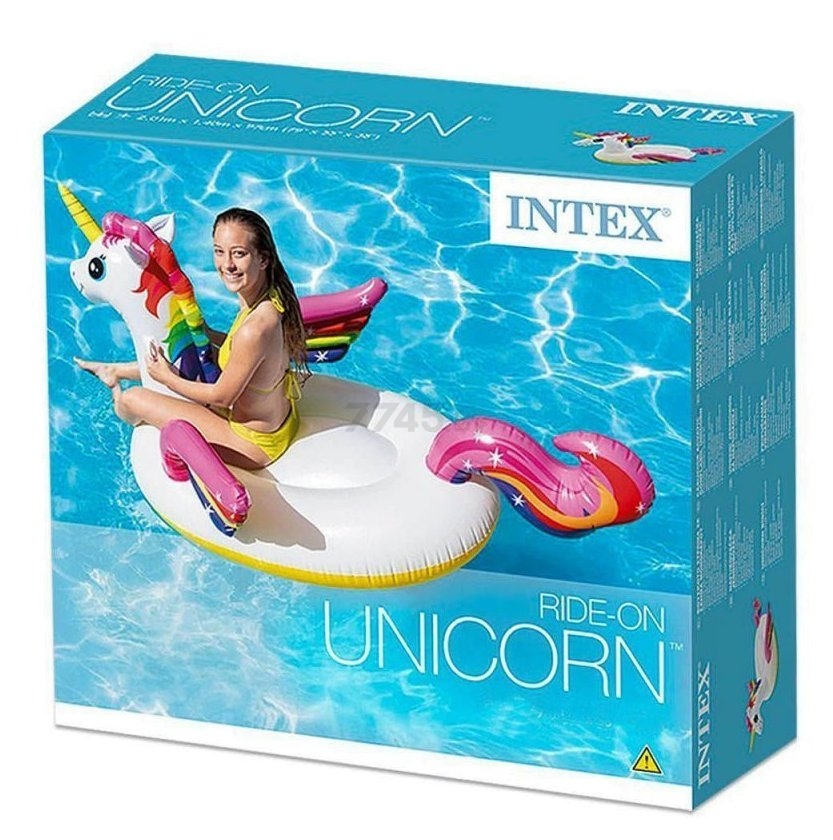 Надувной плотик INTEX Unicorn 57291 - Фото 4