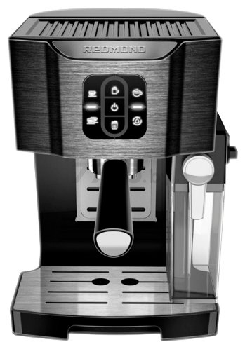 Кофеварка REDMOND RCM-1511 черный/хром - Фото 2