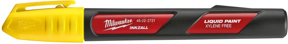 Маркер на основе жидкой краски MILWAUKEE Inkzall желтый (48223721)