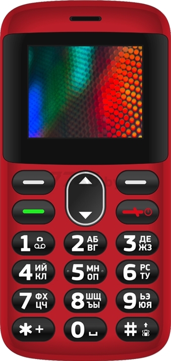 Мобильный телефон VERTEX C311 красный
