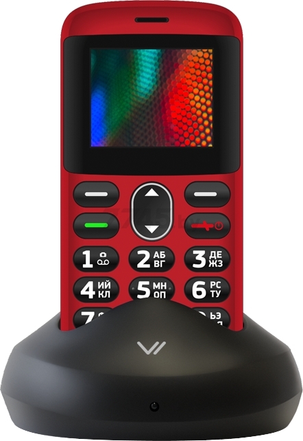 Мобильный телефон VERTEX C311 красный - Фото 2