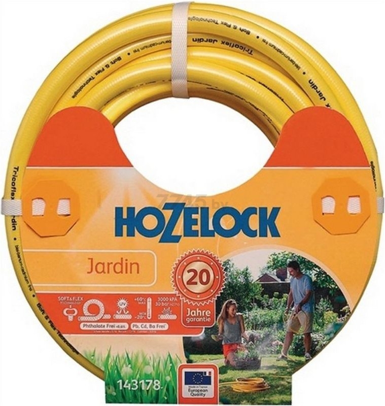 Шланг поливочный HoZelock Jardin 1/2" 20 м (143178)