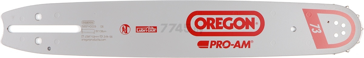 Шина 38 см 15" 3/8" 1,5 мм 11 зубьев OREGON Pro-AM (158SFHD009)