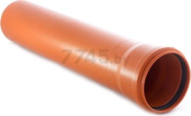 Труба для наружной канализации 110х2,7х2000 мм SN2 РосТурПласт Пиарком (14726)