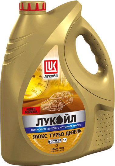 Моторное масло 10W40 полусинтетическое ЛУКОЙЛ Люкс Турбо Дизель 5 л (189371)