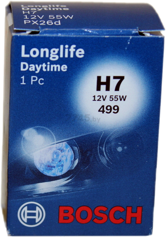 Лампа галогенная автомобильная BOSCH Longlife Daytime H7 (1987302078) - Фото 2