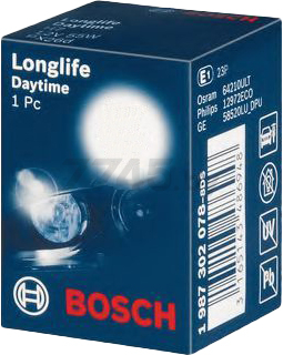 Лампа галогенная автомобильная BOSCH Longlife Daytime H11 (1987302085) - Фото 2