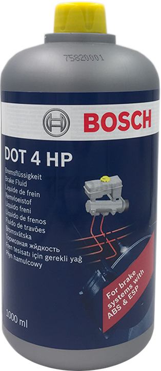 Тормозная жидкость BOSCH DOT 4 HP 1 л (1987479113)