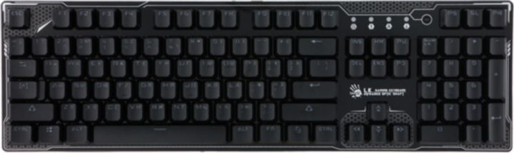 Клавиатура игровая A4TECH Bloody B810R Grey/Black - Фото 2