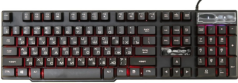 Клавиатура игровая DIALOG Gan-Kata KGK-15U Black