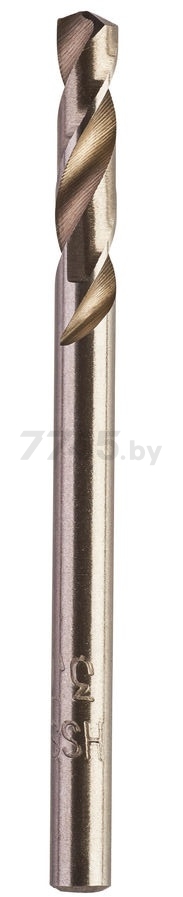 Сверло по металлу спиральное 3,7x20x52 мм 10 штук MILWAUKEE HSS-G (4932352206)