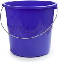 Ведро хозяйственное BEROSSI лазурно-синее 5 л (ИК09939000)