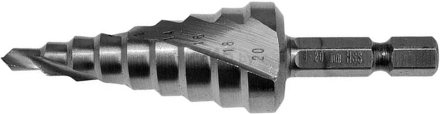 Сверло по металлу ступенчатое 4-20 мм MAKITA HSS-G (D-40157)
