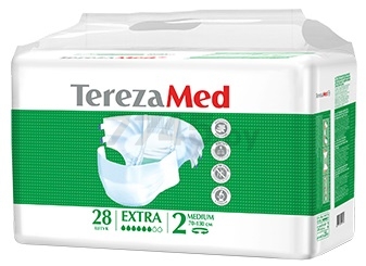 Подгузники для взрослых TEREZAMED Extra Medium №2 70-130 см 28 штук (5411416044772)