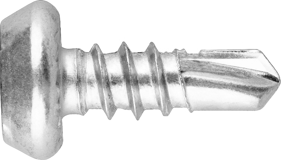 Саморез для листового металла 3,5х11 мм цинк со сверлом STARFIX 50 штук (SMZ1-66544-50)