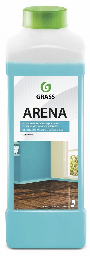 Средство для мытья полов GRASS Arena С полирующим эффектом 1 л (218001)
