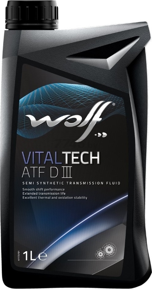 Масло трансмиссионное полусинтетическое WOLF VitalTech ATF DIII 1 л (3006/1)