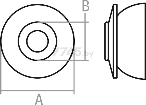 Шайба для поликарбоната 10,5х25 мм c EPDM-прокладкой цинк STARFIX 2000 штук (SM-54275-2000) - Фото 3