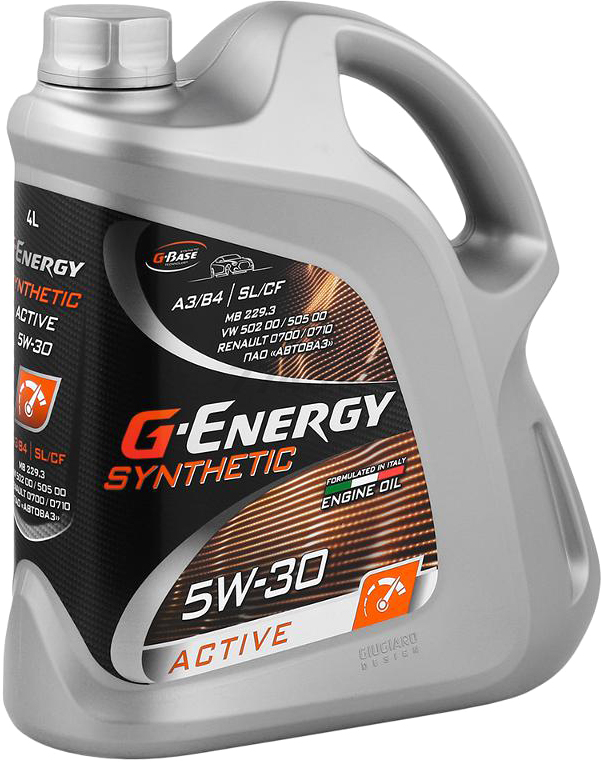 Моторное масло 5W30 синтетическое G-ENERGY Synthetic Active 5 л (253142406)