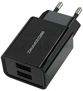 Сетевое зарядное устройство ATOMIC U400 черный