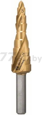 Сверло по металлу ступенчатое 4-12 мм BOSCH (2608597525)