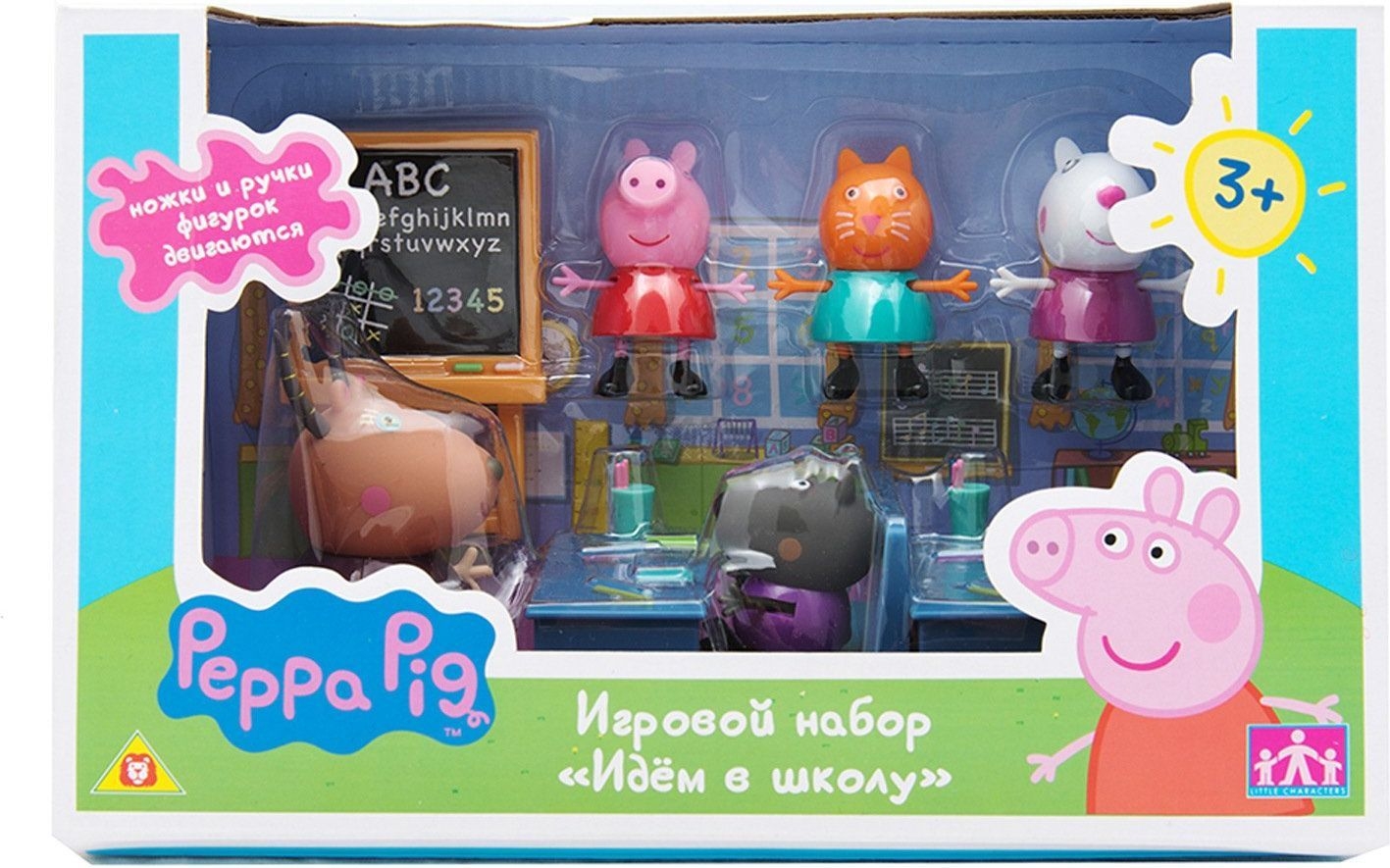 Игровой набор PEPPA PIG Идем в школу 2 парты (20827) - Фото 3