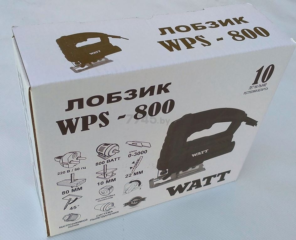 Электролобзик WATT WPS-800 (3.800.080.00) - Фото 6