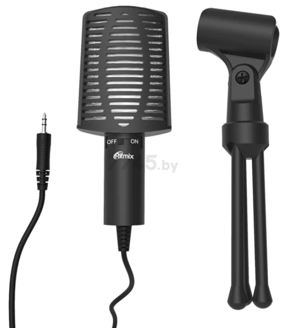 Микрофон Ritmix RDM-125 черный - Фото 3