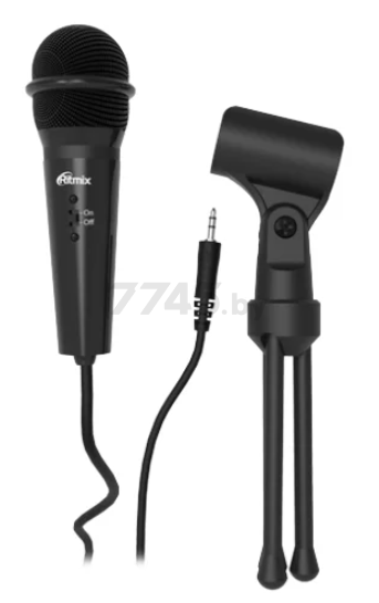 Микрофон Ritmix RDM-120 черный - Фото 3