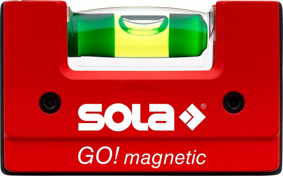 Уровень магнитный 68 мм SOLA GO Magnetic (01621101) - Фото 3