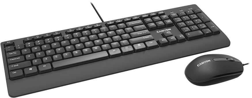 Комплект клавиатура и мышь CANYON CNE-CSET4-RU - Фото 4