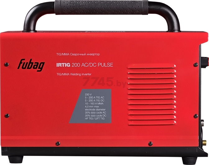 Инвертор сварочный FUBAG IRTIG 200 AC/DC PULSE (31564.1) - Фото 4