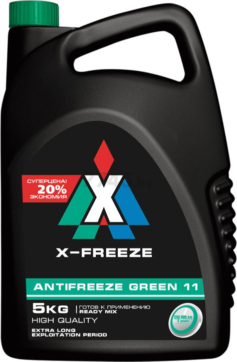 Антифриз зеленый X-FREEZE Green 11 5 кг (430206070)