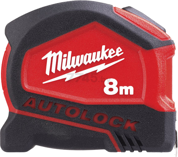 Рулетка 8 м MILWAUKEE Autolock (4932464664) - Фото 2