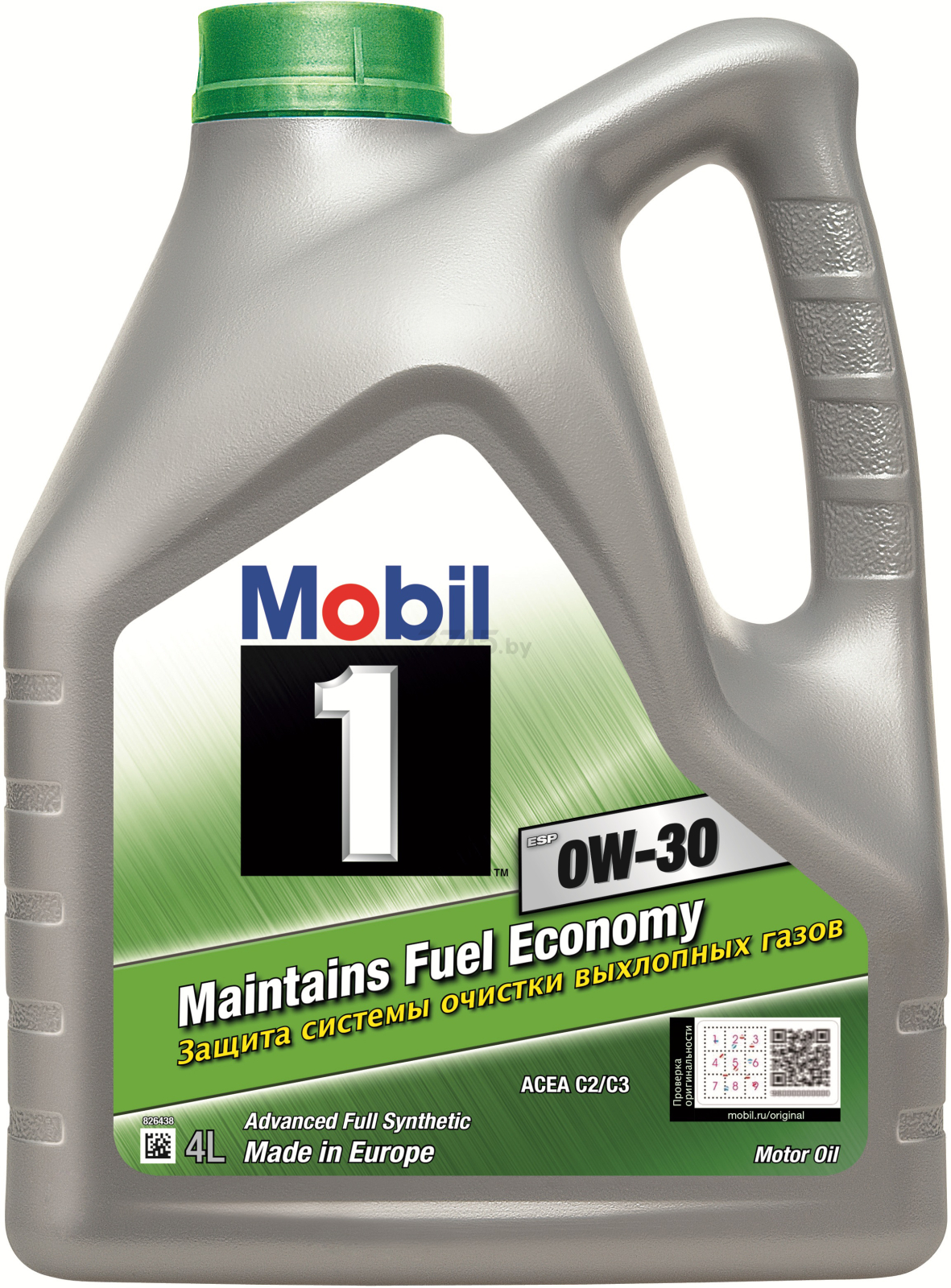 Моторное масло 0W30 синтетическое MOBIL 1 ESP 4 л (153347)
