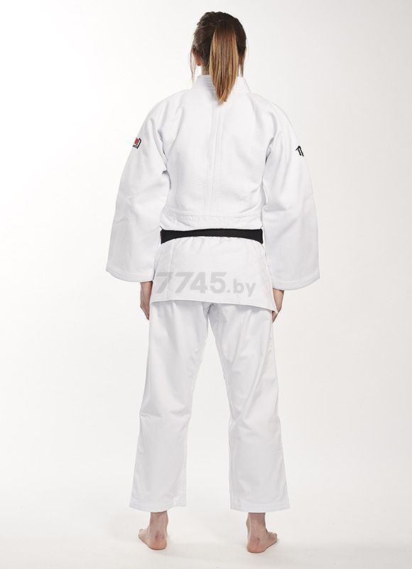 Куртка дзюдо IPPON GEAR Fighter Slim Fit белый 160 (JJ750SW-160) - Фото 5