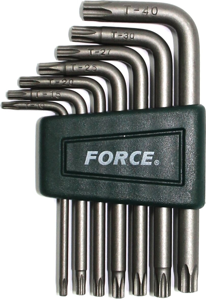 Набор ключей Torx Т10-Т40 7 предметов FORCE (5071)