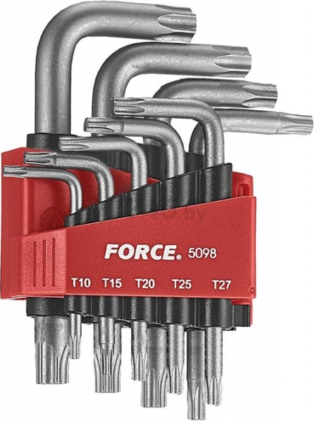 Набор ключей Torx Т10-Т50 9 предметов FORCE (5098)