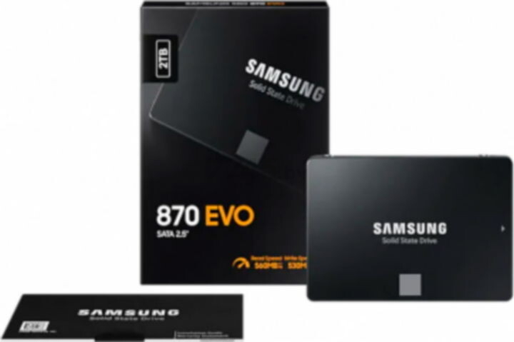 SSD диск Samsung 870 Evo 2TB (MZ-77E2T0B) - Фото 5