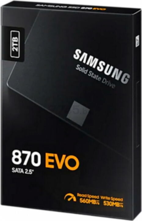 SSD диск Samsung 870 Evo 2TB (MZ-77E2T0B) - Фото 8