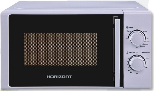 Печь микроволновая HORIZONT 20MW700-1478BIW - Фото 4